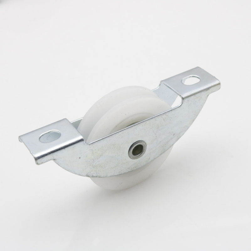 滑轮8440铁皮塑料抽屉轴承动滑轮钢柜移门定位滑轮