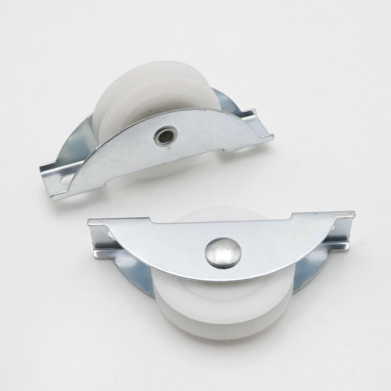 滑轮8440铁皮塑料抽屉轴承动滑轮钢柜移门定位滑轮