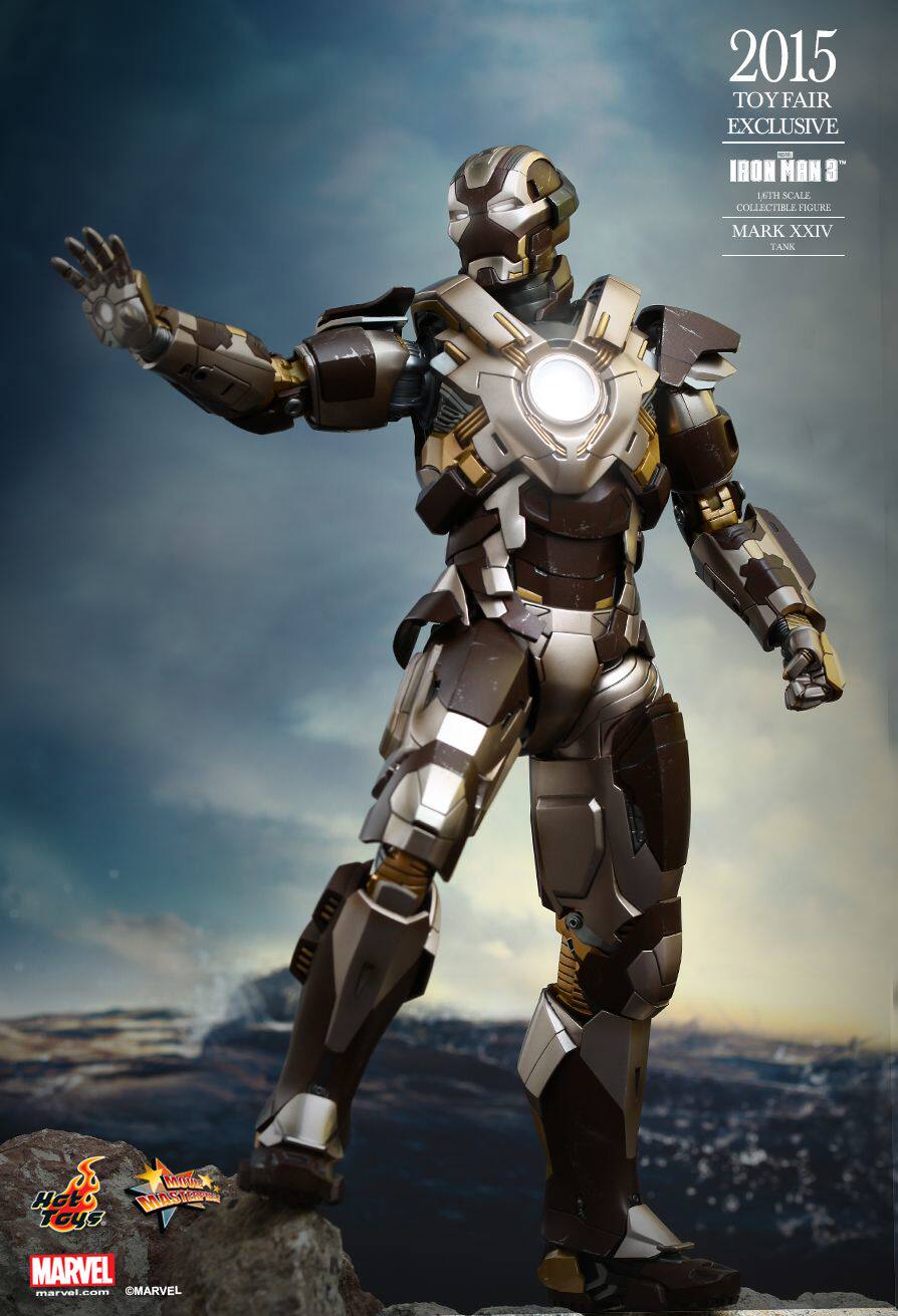 模王传奇hottoys钢铁侠3mk24坦克tank漫威香港会场兵人专区