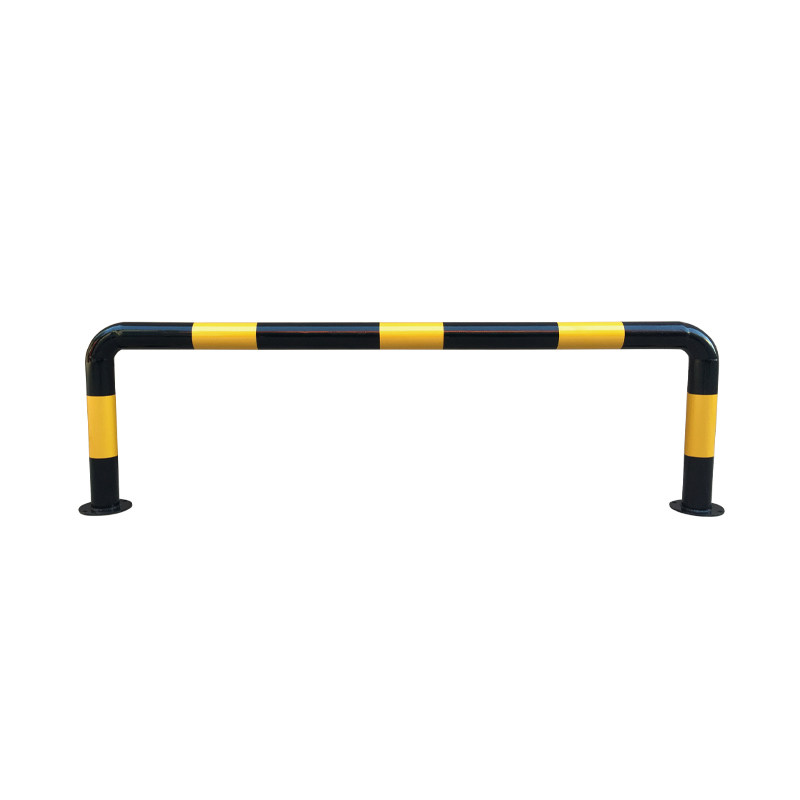 钢管u型护栏防撞杆挡车器道公路隔离栏杆加油站警示柱挡轮杆立柱