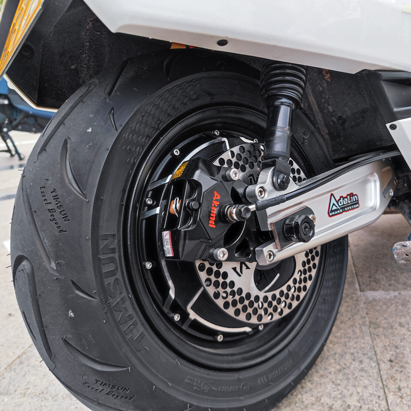 akcnd991螃蟹卡钳改装小牛nqiuqi九号c90bmax90电动车刹车装置