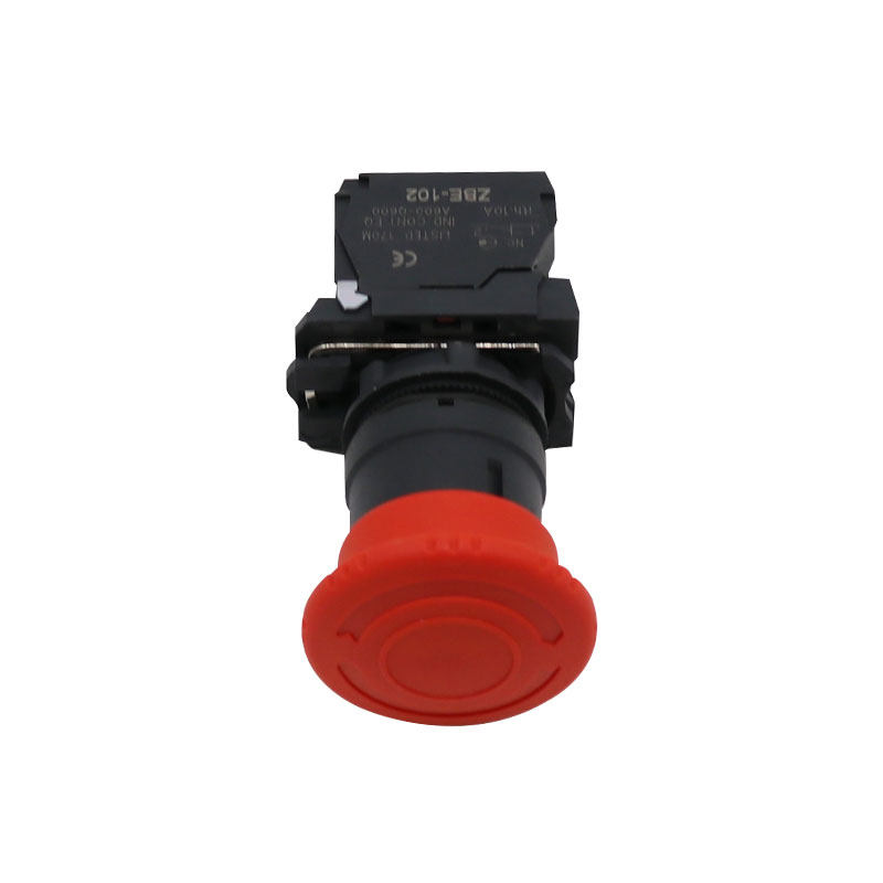 按钮厂家直销xb5as542急停塑料经济型开关开孔22mm按钮