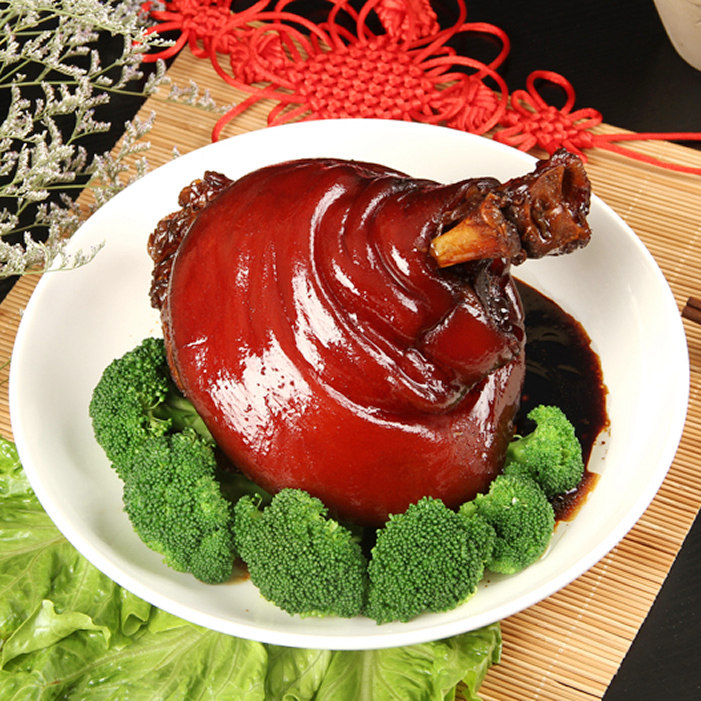 万三蹄720g红烧蹄髈蹄膀周庄特产酱肘子猪蹄熟食卤味即食真空包装