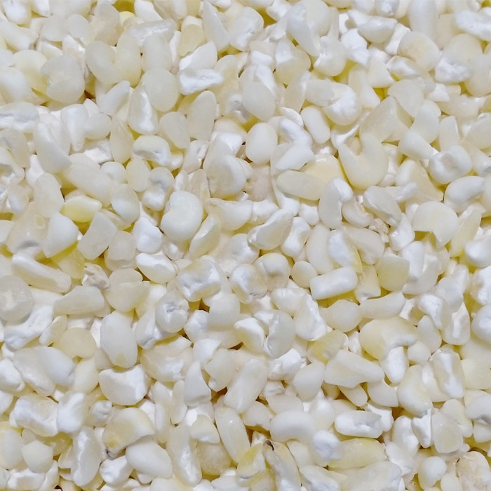 东北粘馇北方白渣子苞米白色大茬5斤玉米渣子玉米