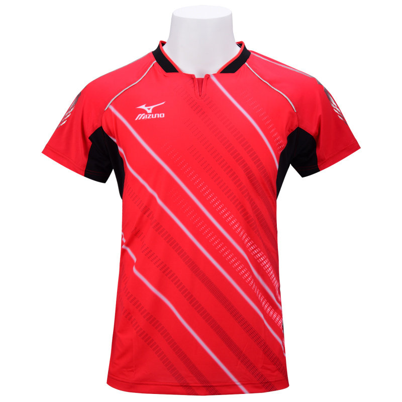 莹恋mizuno美津浓乒乓球服装82ct7508男女速干运动服短袖球衣7510