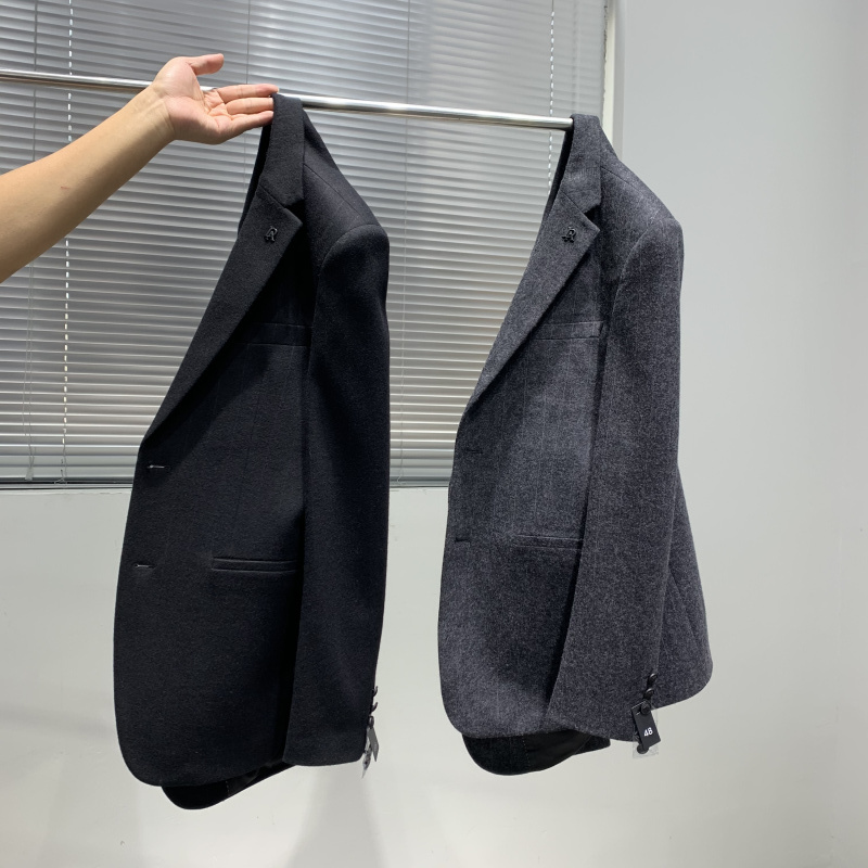 高端定位！线下1599！超细加厚羊毛呢！秋冬男士休闲修身西服西装