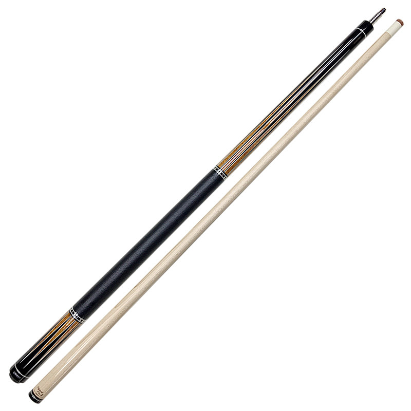 球杆美兹mezz台球exc0601中式八混二前节枫木大头台球杆