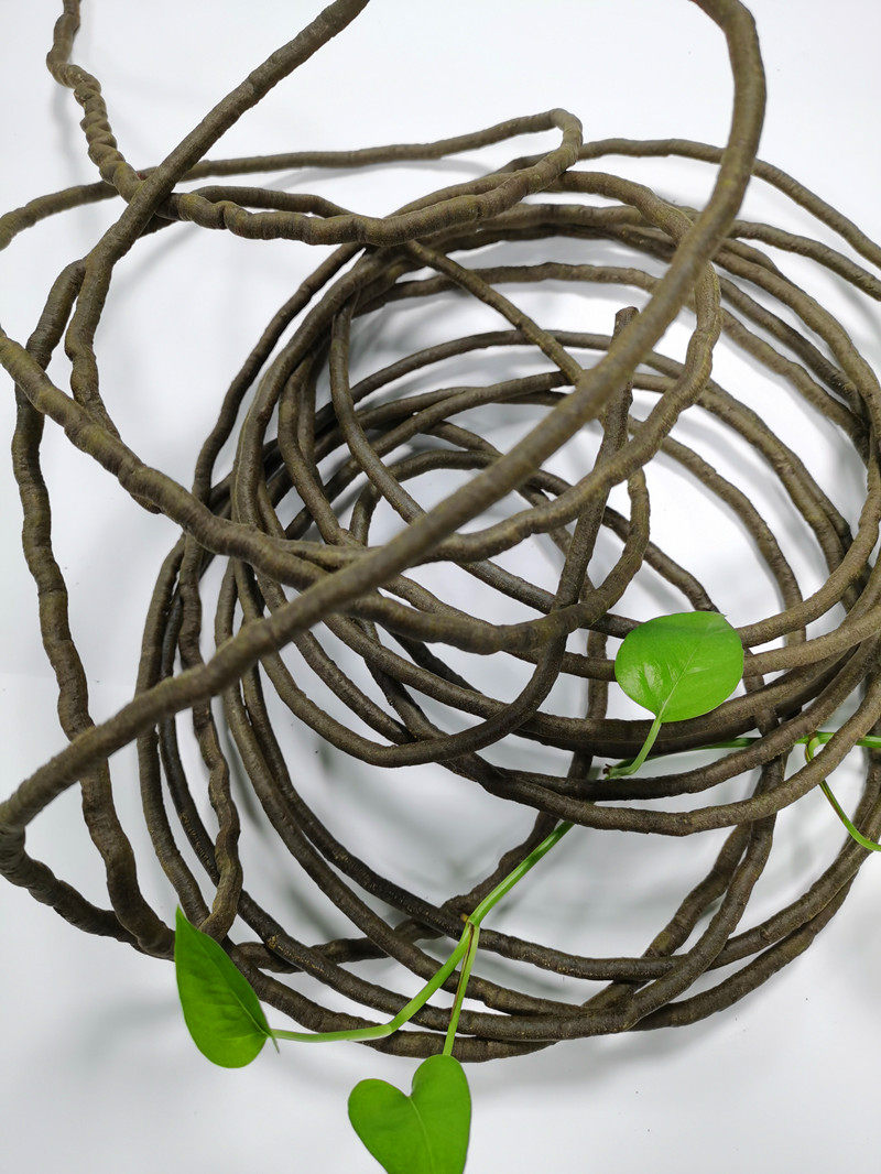 仿真伟嘉藤条室内装饰花艺艺树花藤缠绕垂吊绿叶仿真绿植