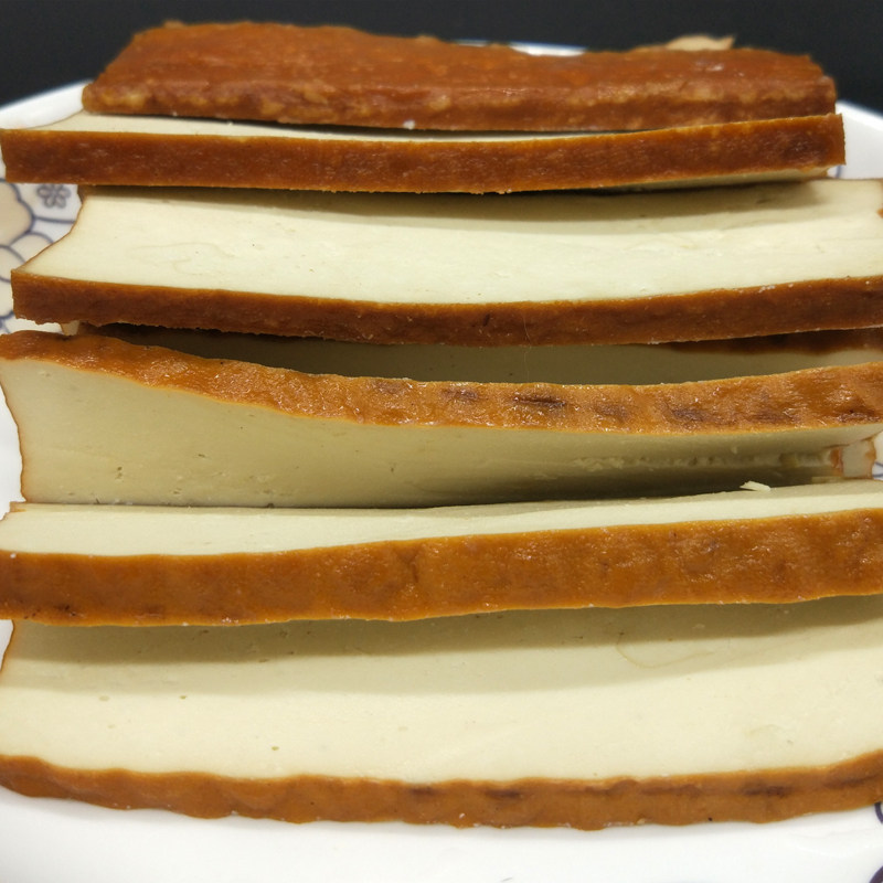 豆腐烟熏豆干湖北恩施土特产柴火腊香干豆豆腐干