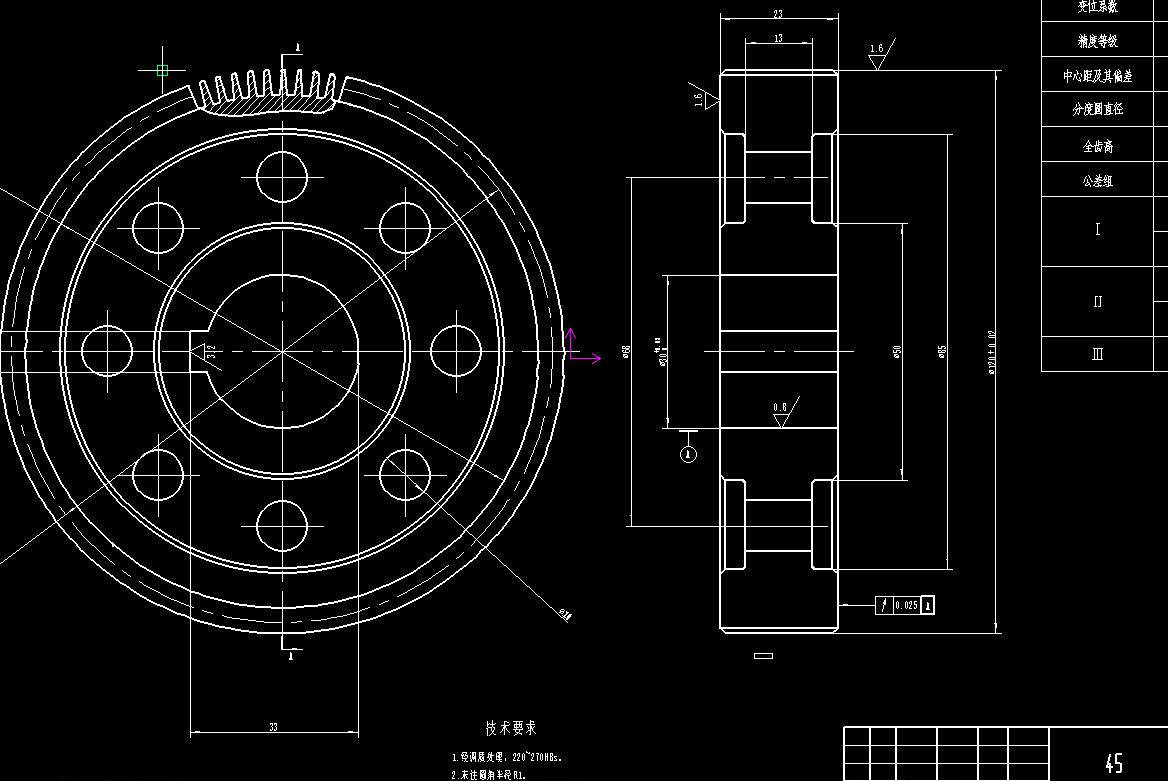 机械履带搜救机器人结构设计行星减速器设计2dcad2d