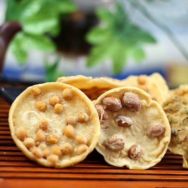 广东韶关特产南雄珠玑坊香酥铜勺零食花生饼豆饼传统中式糕点