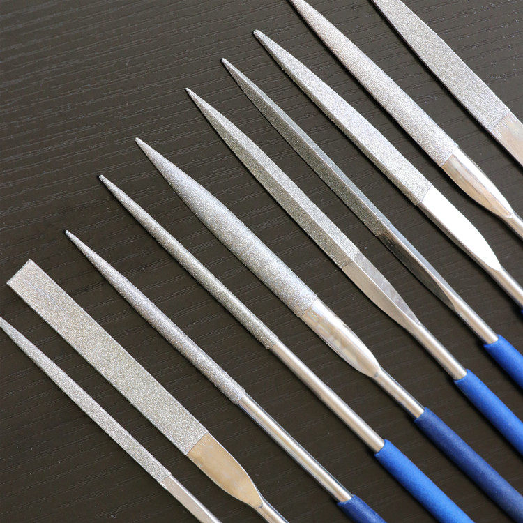10支套装金刚石什锦金刚打磨锉刀铁锉整形锉修金刚锉