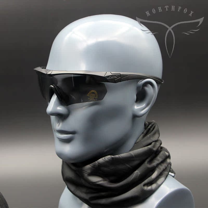 美版防爆风镜军迷cs射击眼镜防弹战术护目镜骑行偏光镜防风沙墨镜