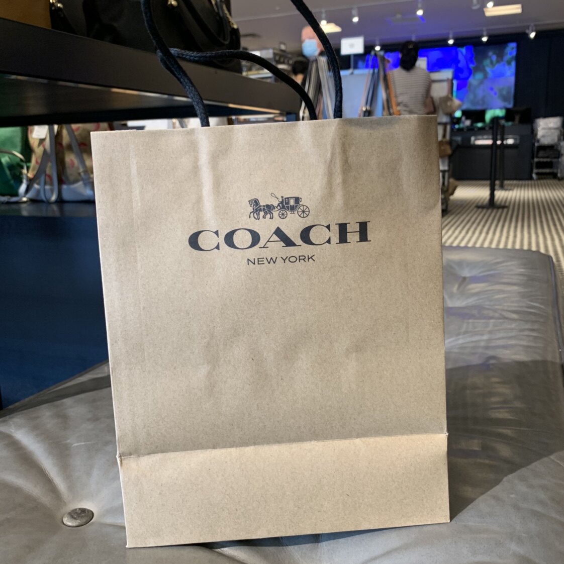 yanyan美国代购coach蔻驰包装礼品礼品袋袋子单拍不礼品袋