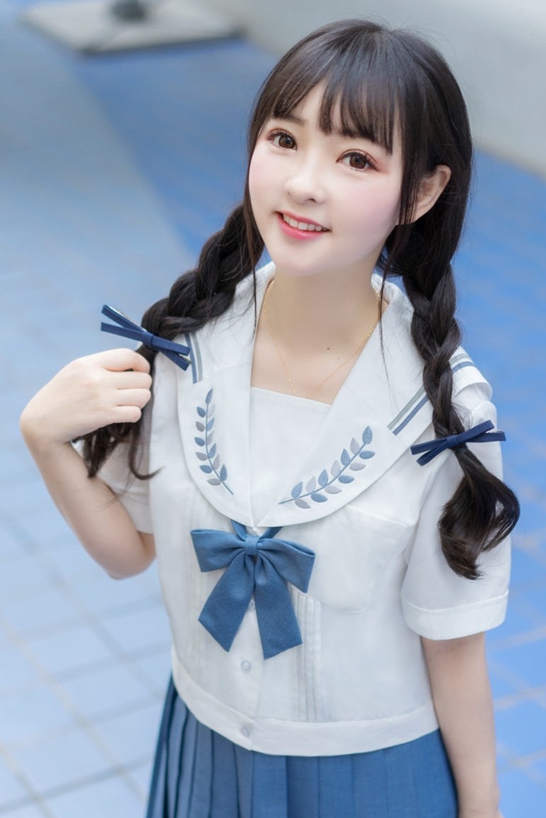 olddriver现货青穗正统jk制服原创水手中间学生校服