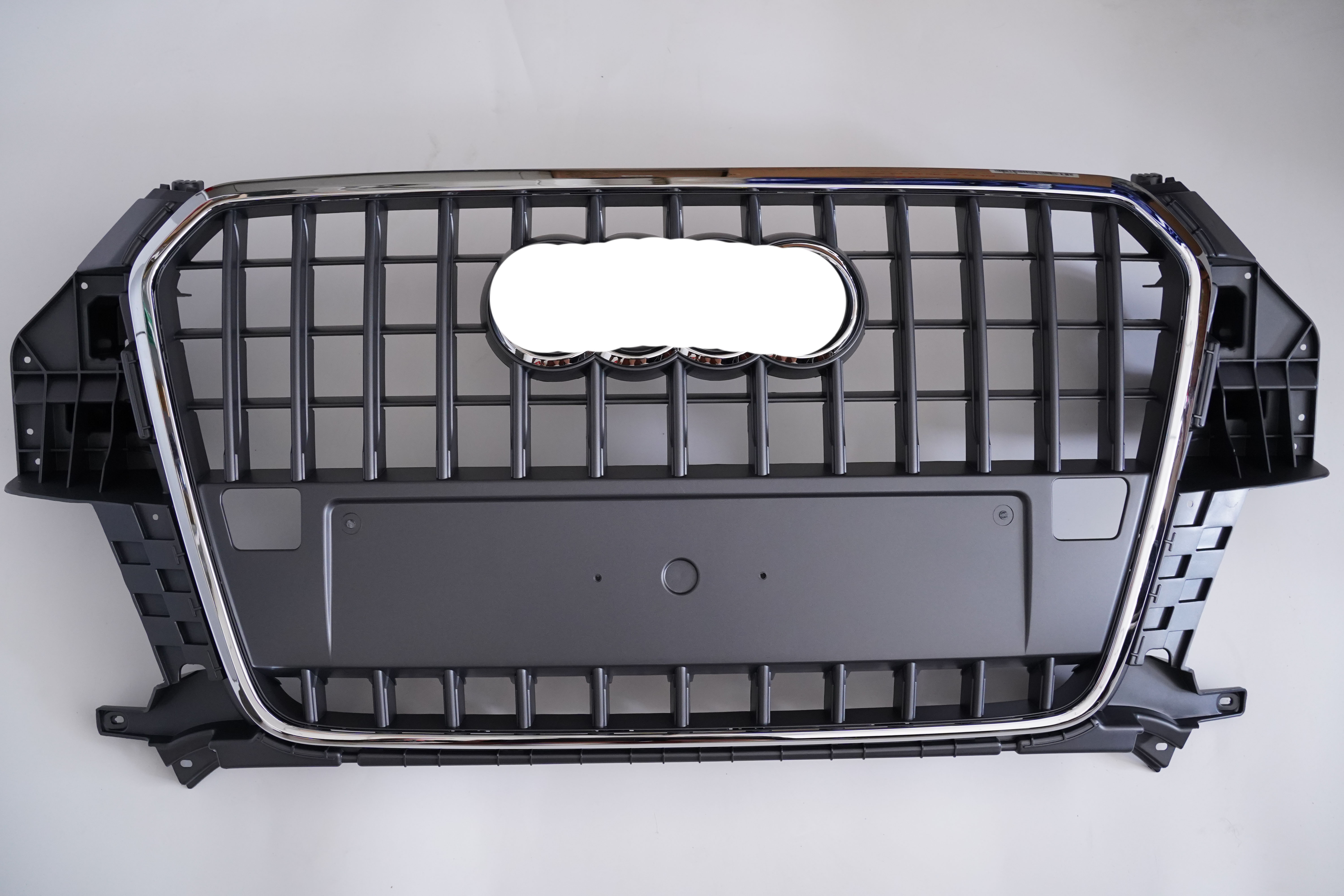 适配奥迪a6lc7a4lq5q3q7a8前脸进气格栅通风中网面罩配件中网