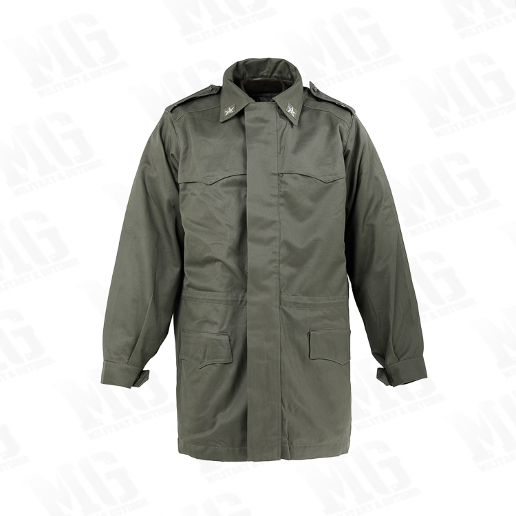 公發原品意大利軍版軍大衣 連內膽防風衣 秋冬保暖棉大衣 軍綠色