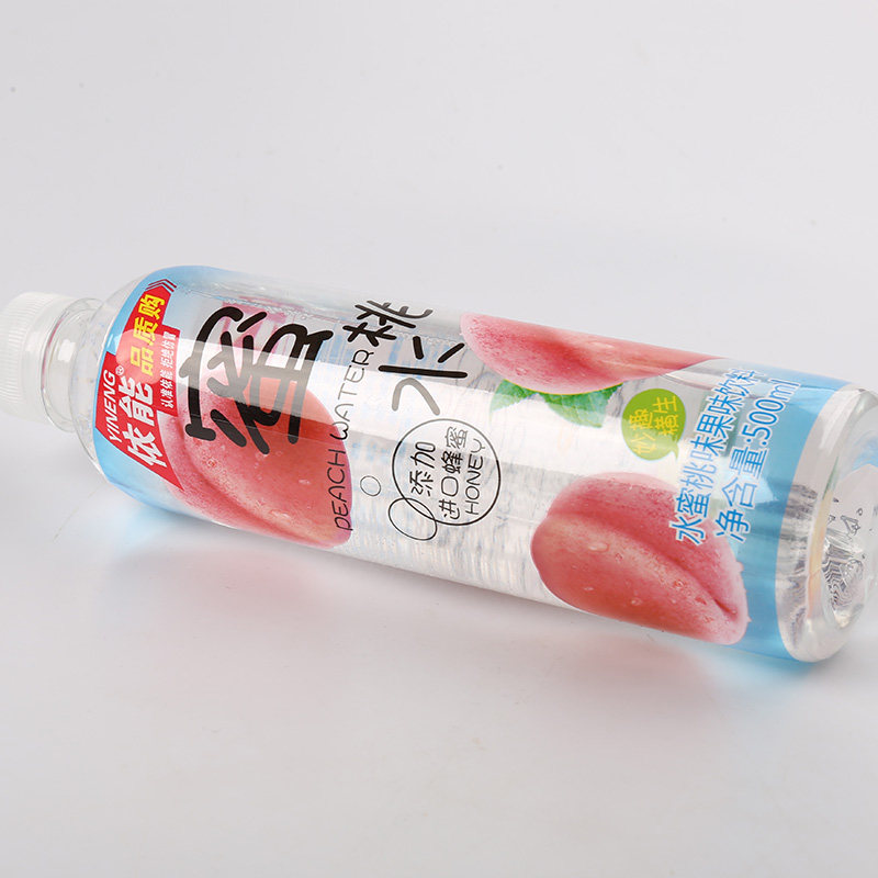 依能蜜桃水果味饮料500ml1瓶国产瓶装蜂蜜蜜桃味果味饮品饮料