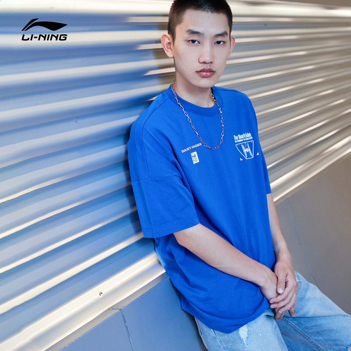 李宁星球大战联名系列短袖男士2021夏季新款男装运动t恤