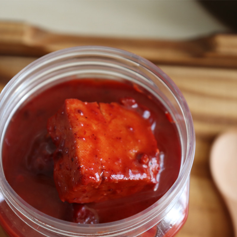 黑龙江克东县特产克东东玉腐乳大坛分装散装大块豆腐乳