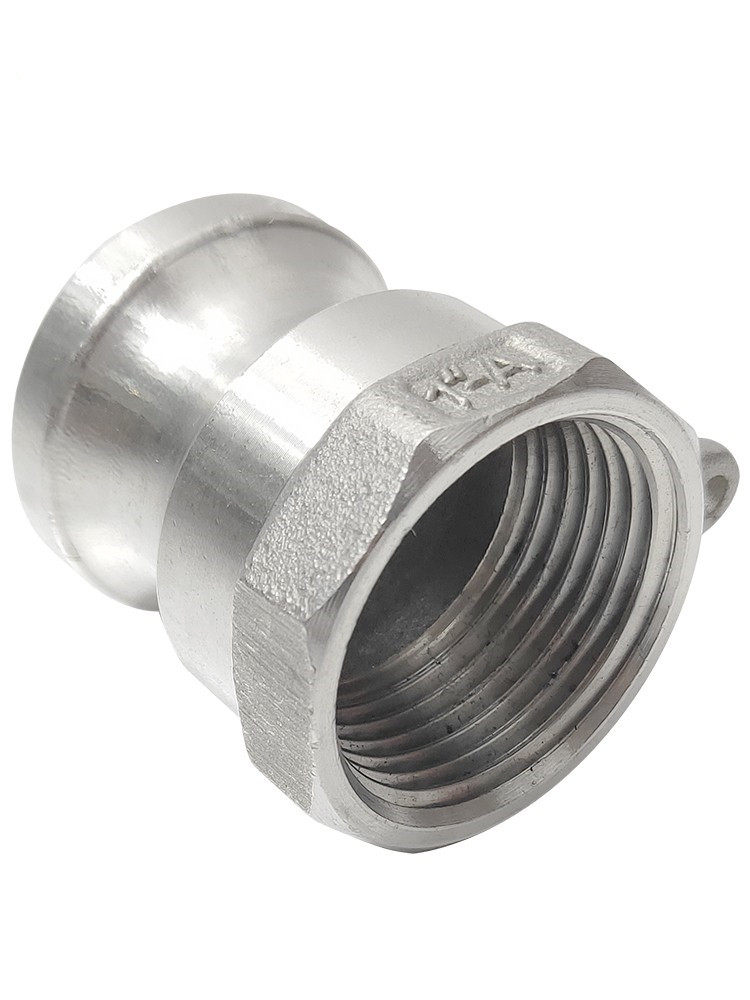 接头不锈钢快速公头内丝4分把式快装水管6分接头