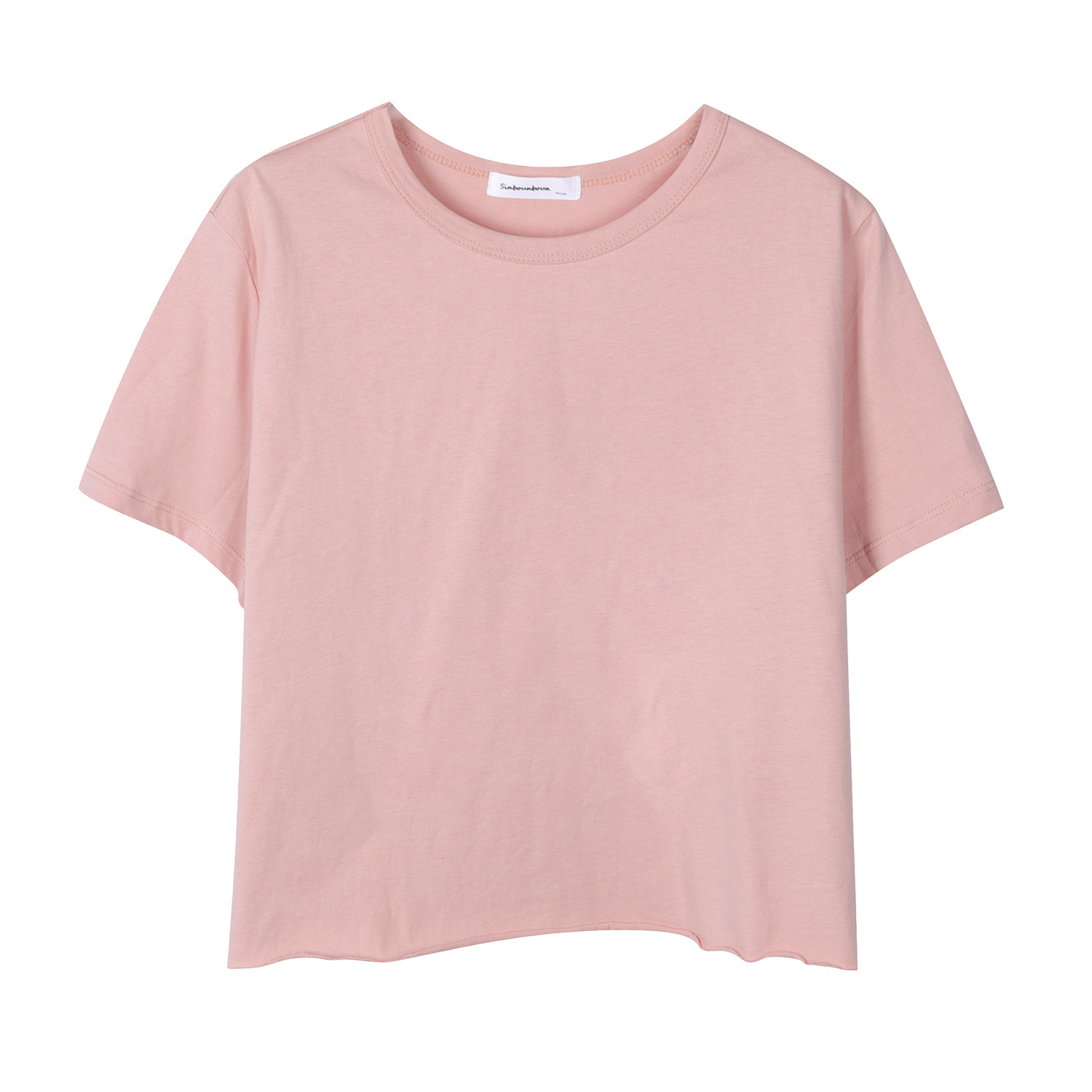 网红卡通圆领夏季t恤女ins超火短袖女体恤2020新款夏装潮流打底衫