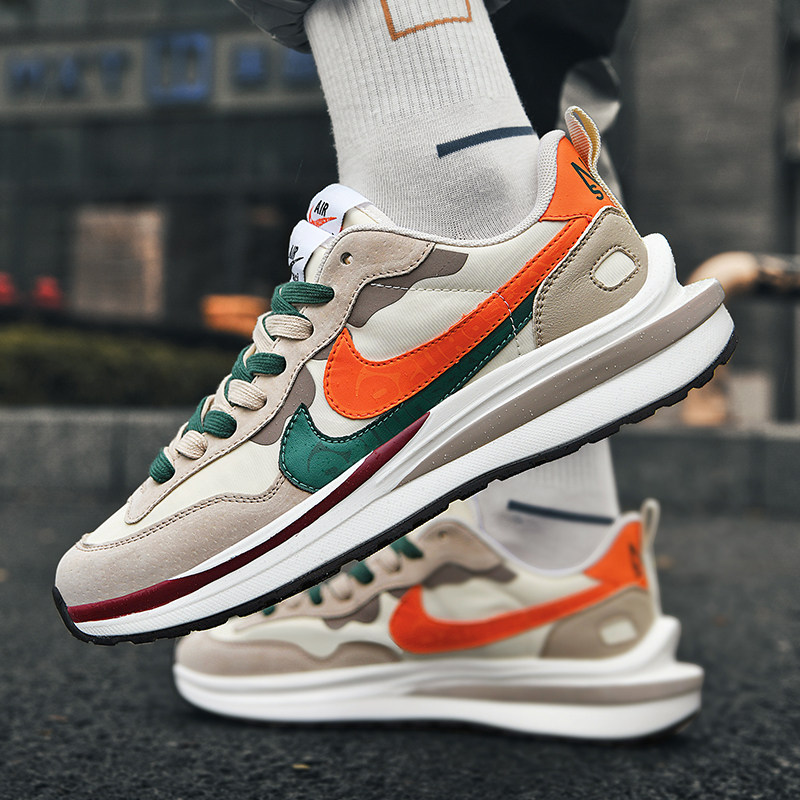 华夫鞋男m2k老爹联名解构双勾阿甘insaj跑步鞋