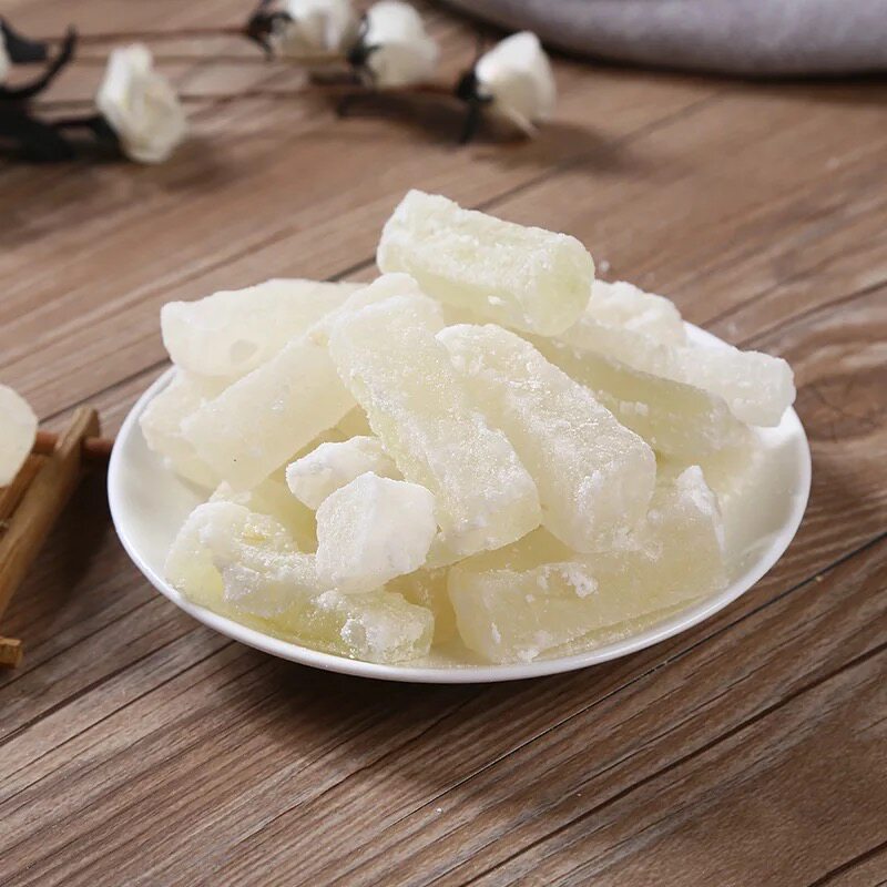 冬瓜瓜条糖冬糖东瓜糖条丁粒砖散装四川手工传统蔬果干