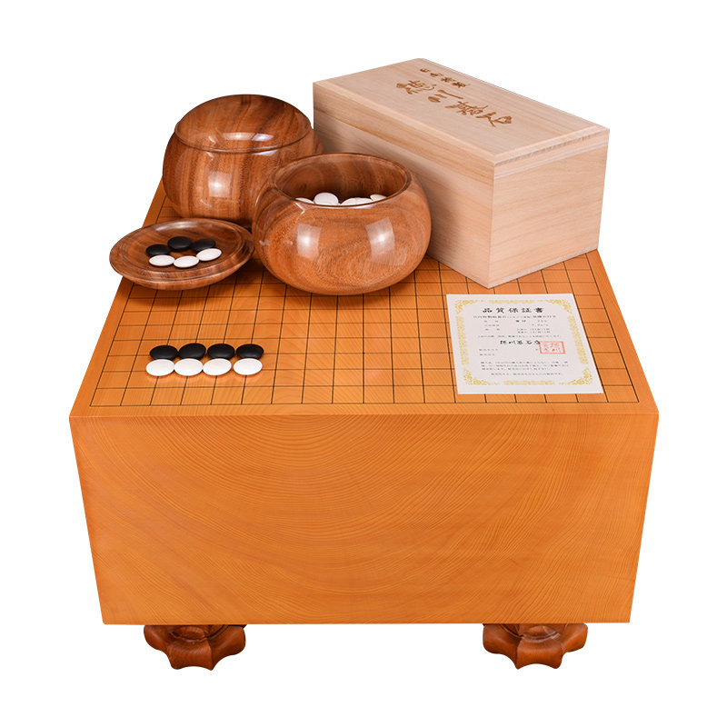 御圣围棋日本香榧棋墩67寸本榧山川碁磐小村围棋