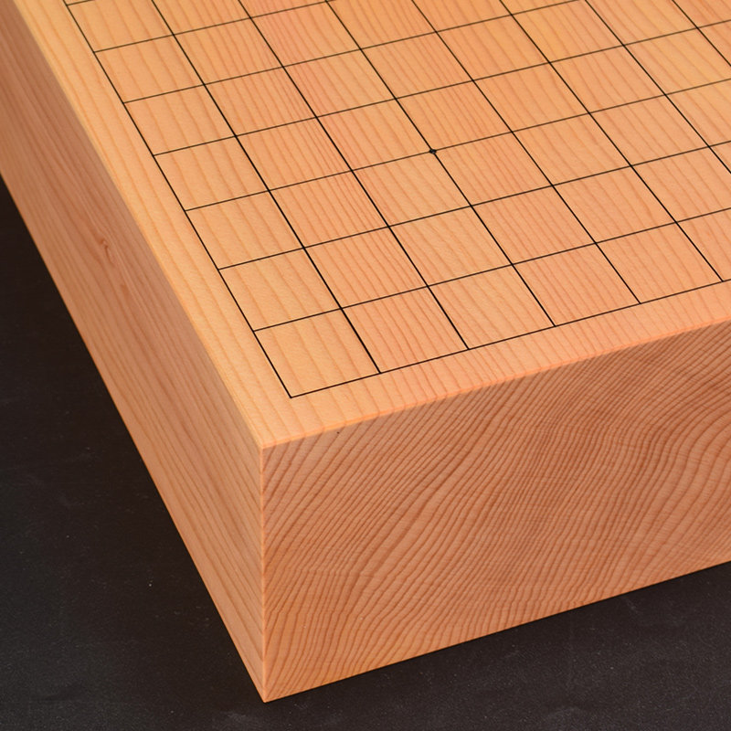 吉田新榧木围棋棋盘套装实木90mm标准日式碁盘围棋