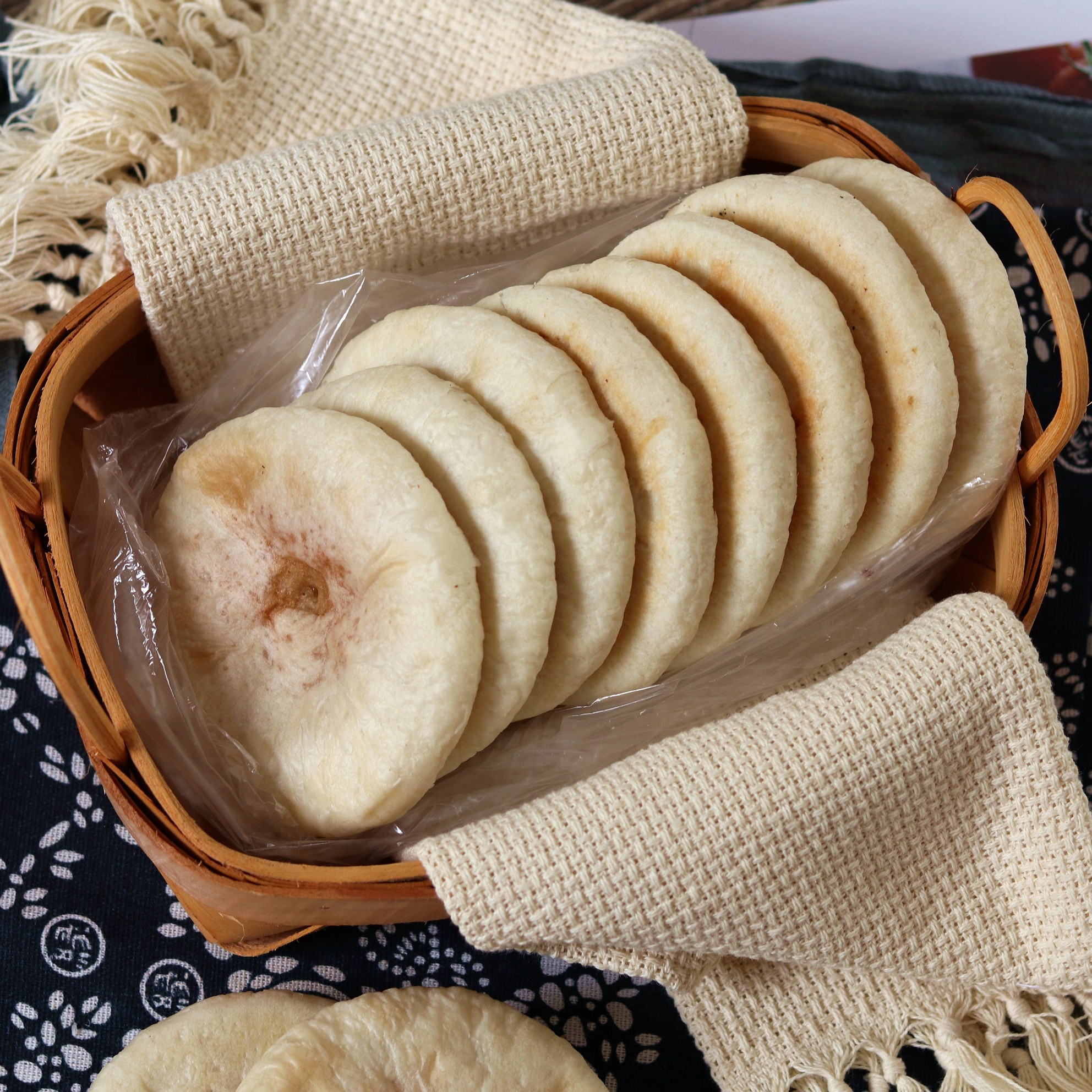 漳州零食点心糕点传统特产平和馅饼饼香白香饼传统中式糕点