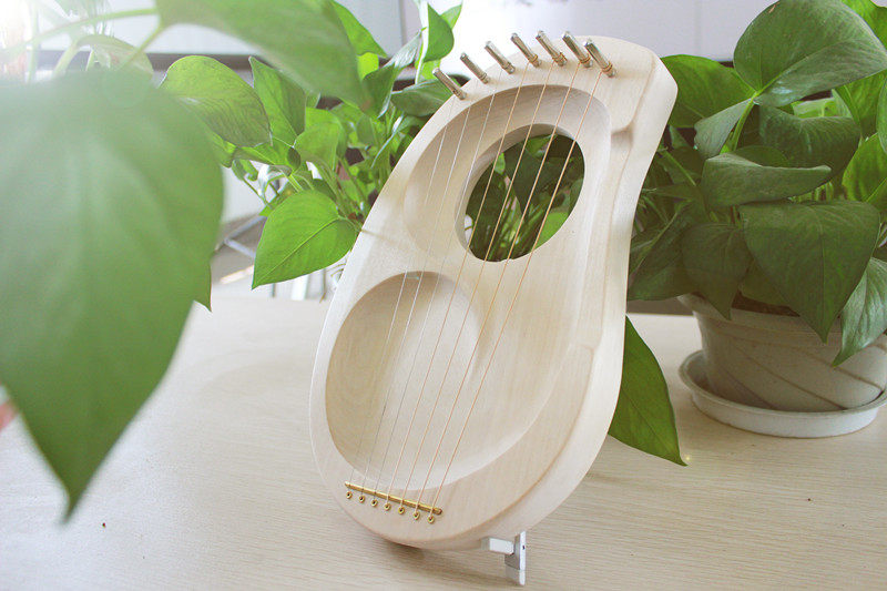 热卖包邮华德福五音七弦优美音质莱雅莱尔里尔乐器竖琴lyre