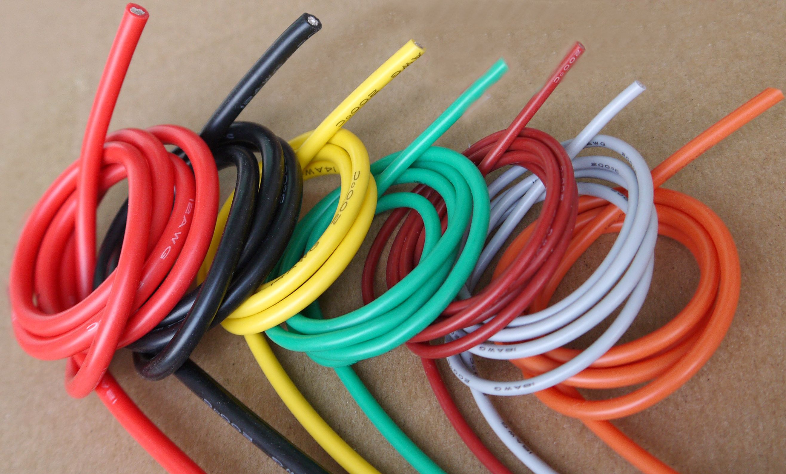 ul特软硅胶15awg30awg耐温200度008mm超微导线航模连接线