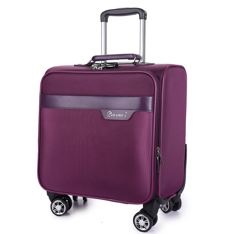 18寸拉杆箱男女行李箱高铁列车乘务员拖箱手提登机箱小型轻便皮箱