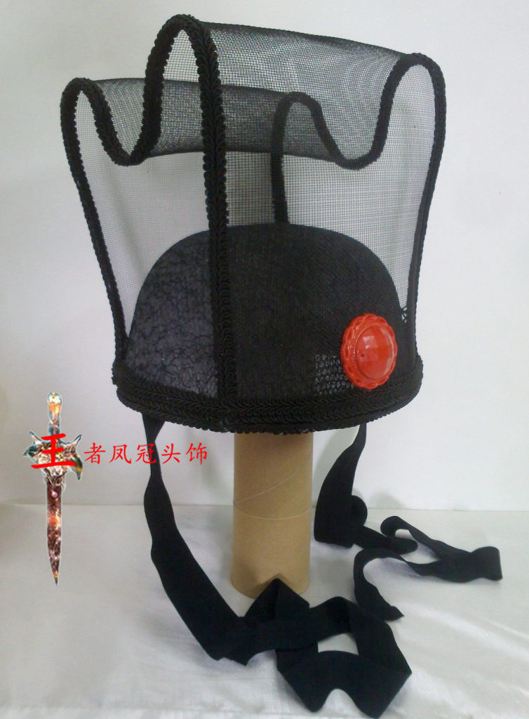 帽子古装头饰捕快诸葛亮发饰影楼拍照写真男女帽子