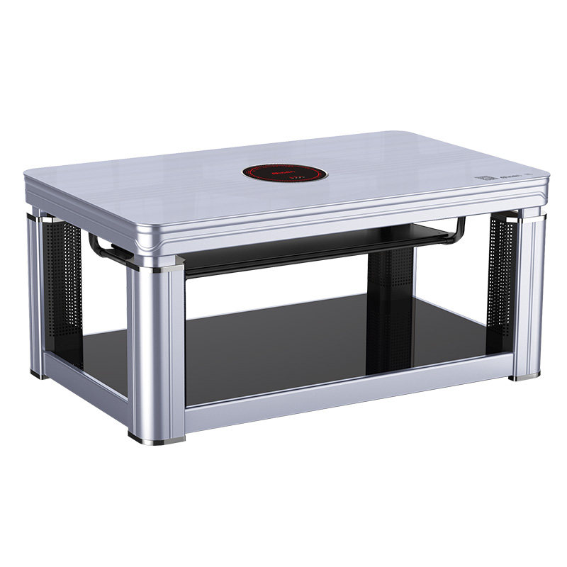 取暖电炉桌子桌家用电暖桌升降茶几烤火长方形取暖桌