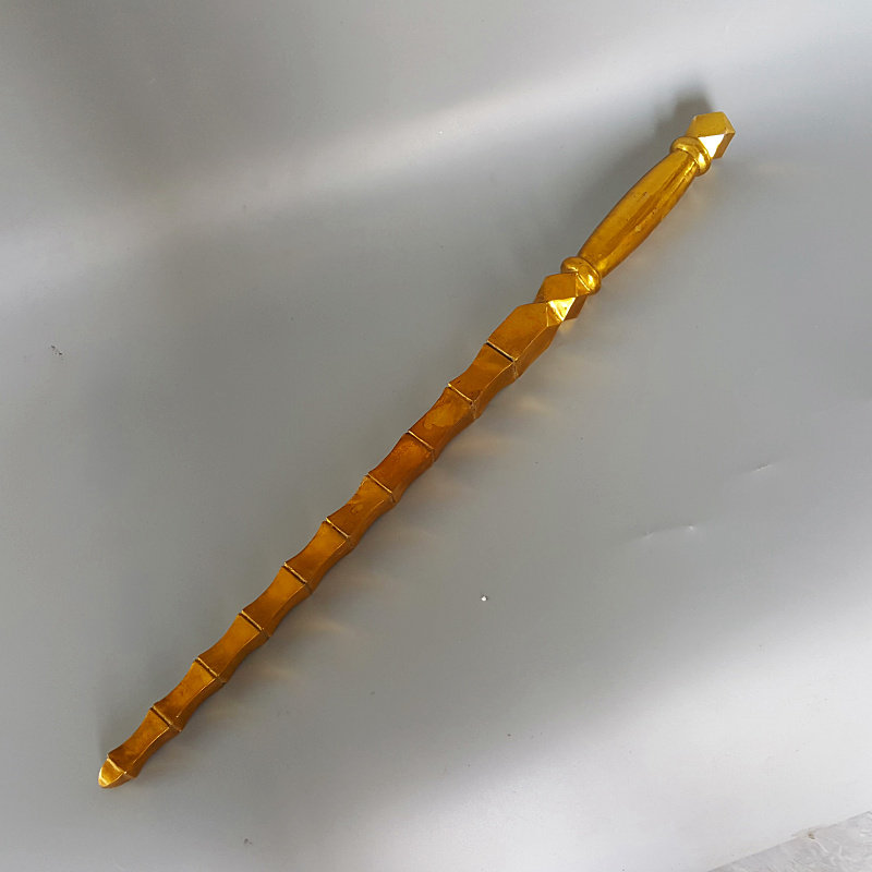 纯铜实心锏打神鞭法器姜子牙神武术训练四楞锏佛堂道观