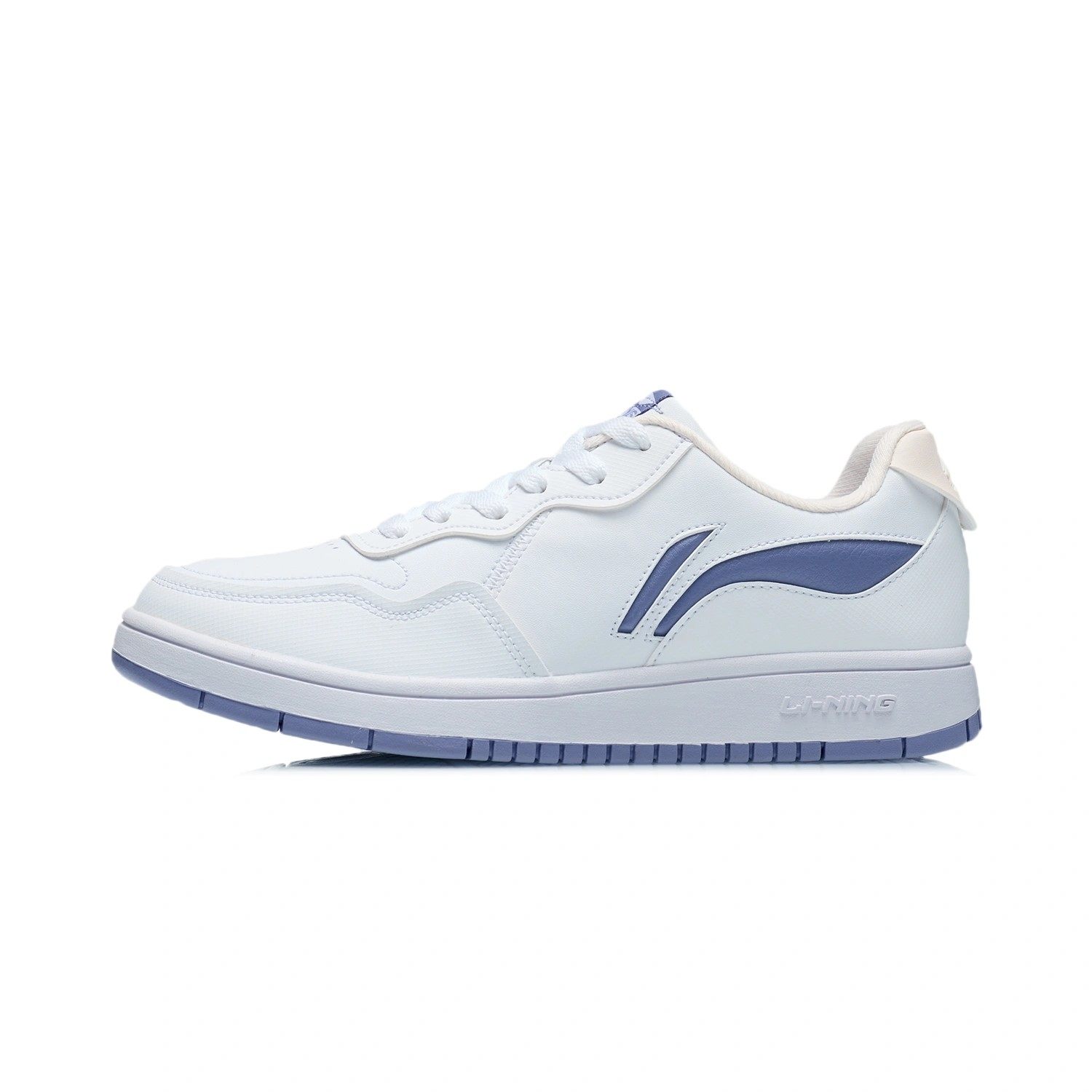 李宁板鞋女鞋2021秋季新款休闲鞋幻彩logo小白鞋运动休闲鞋