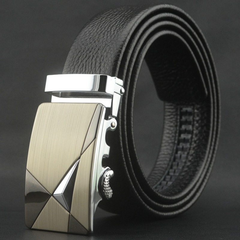 g2000皮带男士商务真皮头层牛皮自动腰带休闲腰带