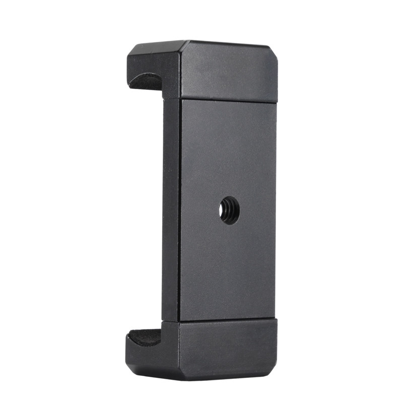 直播支架手机夹卡扣式金属固定支撑横竖拍夹头相机架转手机夹配件