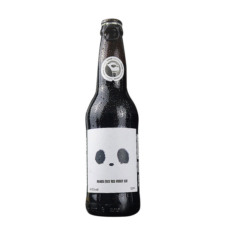 6瓶包邮国产好啤酒熊猫精酿熊猫蜂蜜艾尔啤酒330ml前红酒业