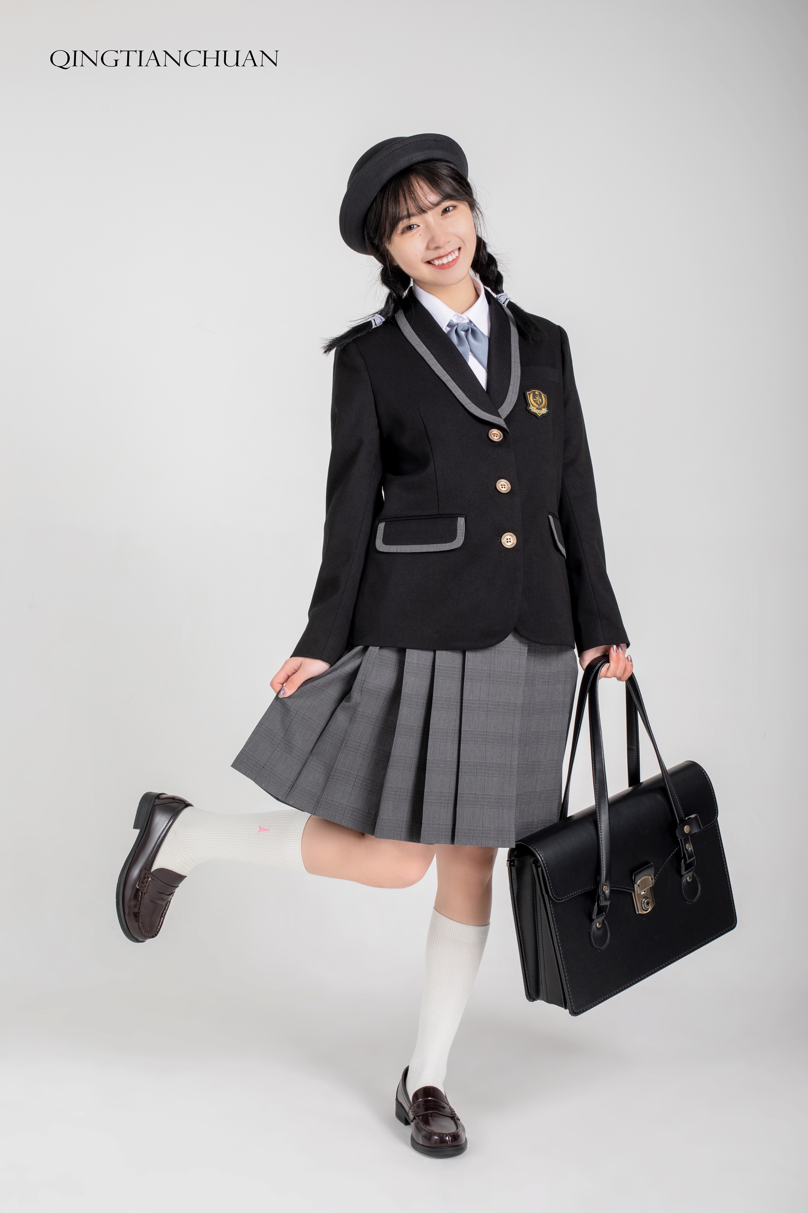 女子jk学服秋季春季学院田女子小岛清仓断码学生校服