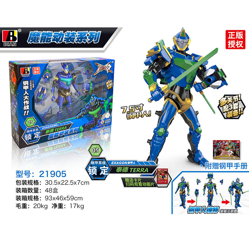 魔能圣甲钢甲机器人能动维特泰德伊达希尔斯维恩儿童机器人