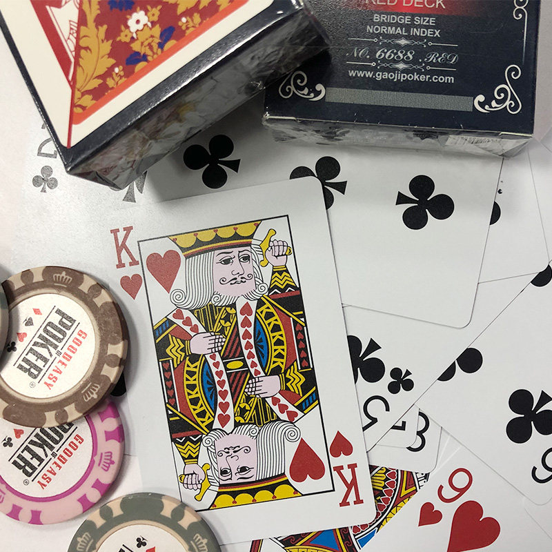 扑克牌塑料加厚pvc防水水洗耐磨牛牛三公小字扑克