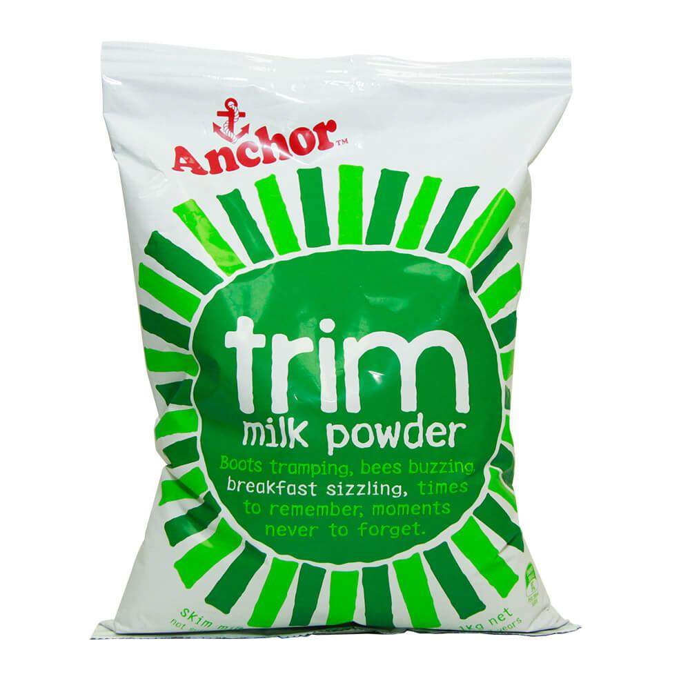 奶粉anchor安佳脱脂进口儿童学生青少年成人袋装成人奶粉