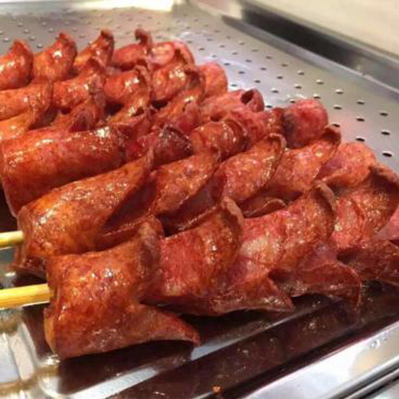 珍享台湾大肉肠纯商用油炸烧烤猪肉正宗开花香肠