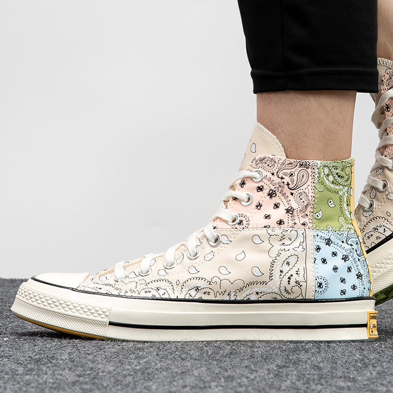 converse匡威chuck70复古腰果花帆布鞋男鞋女鞋高帮休闲鞋169881