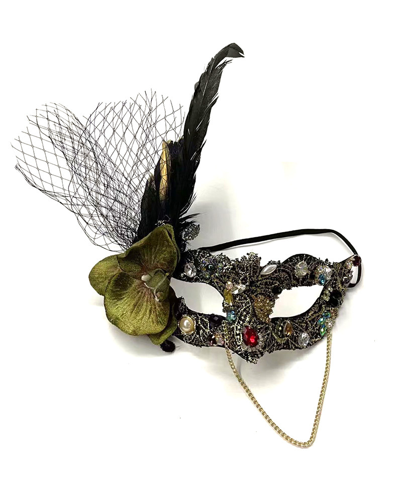 威尼斯夜店巴洛克金色夸张私人派对面具 万圣节化妆舞会cosplay