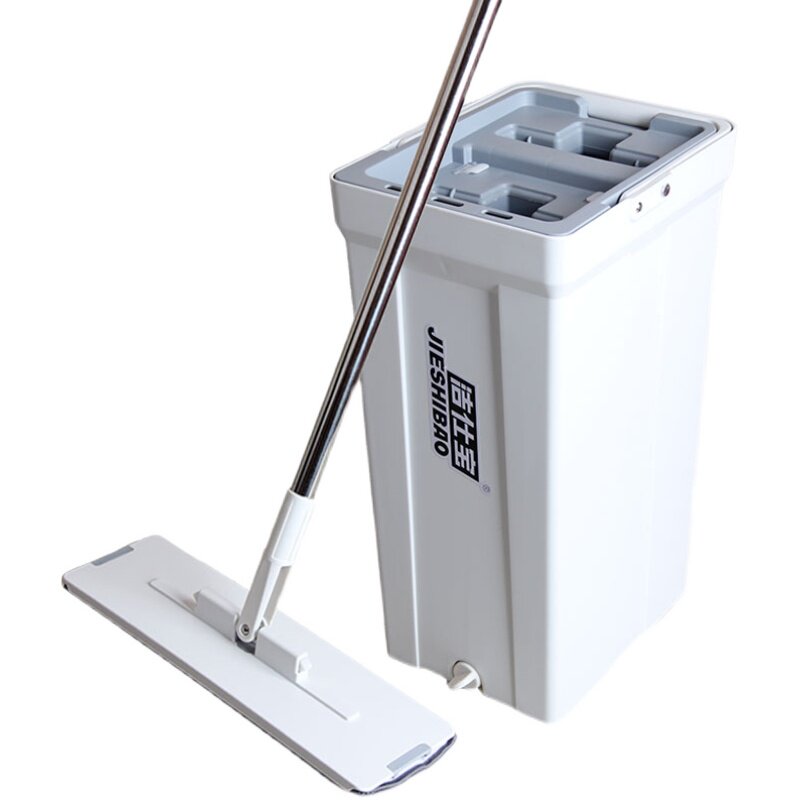 洁仕宝拖把木地板两用干湿家用平板大款刮刮瓷砖平板拖把