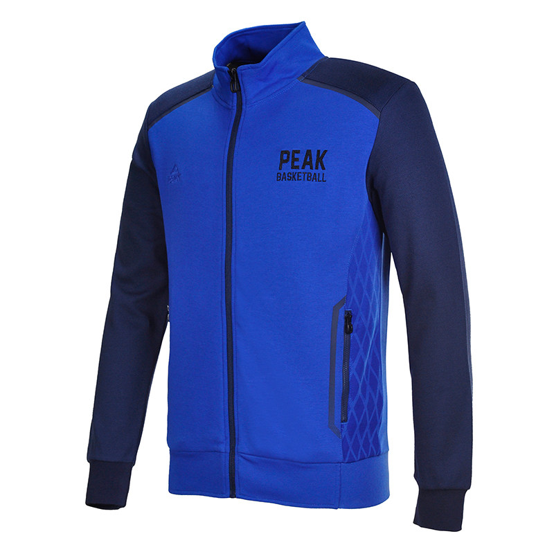 匹克男子运动茄克 2019春季新款外套官方立领卫衣运动服男fa73011